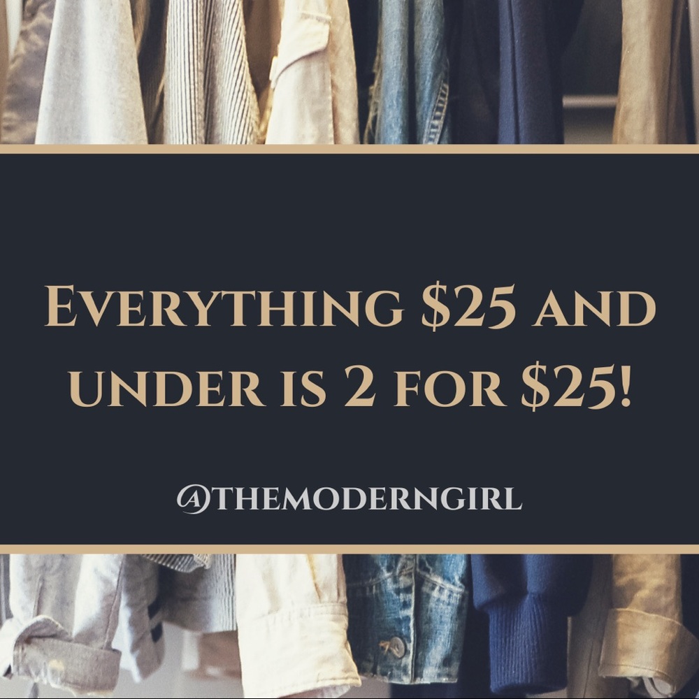 ✨ 2 for $25 ✨
